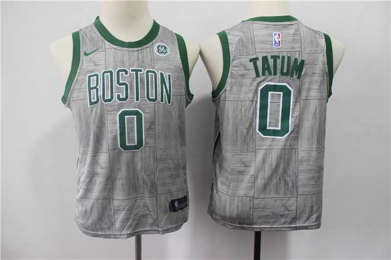 Youth Celtics 0 Jayson Tatum Gray Nike Swingman Jersey,We sell and wholesale Youth Celtics 0 Jayson Tatum Gray Nike Swingman Jersey on line form chian!